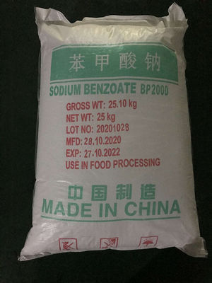 CAS 532-32-1 Sodium Benzoate Prill 100.5 % Assay Food Additives Preservatives
