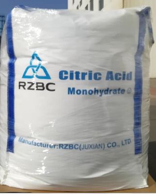 White 20mesh Citric Acid Monohydrate Powder Einecs 200-662-2