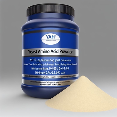 Yeast 25CFU/g Max Amino Acid Powder for Optimal pH 4.0-6.0 Balance and Health Benefits Ash 0.2% Min