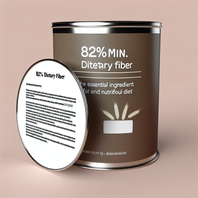 82% Min. Dietary Fiber The Essential Ingredient for a Fat-Free and Nutritious Diet