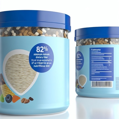 82% Min. Dietary Fiber The Essential Ingredient for a Fat-Free and Nutritious Diet
