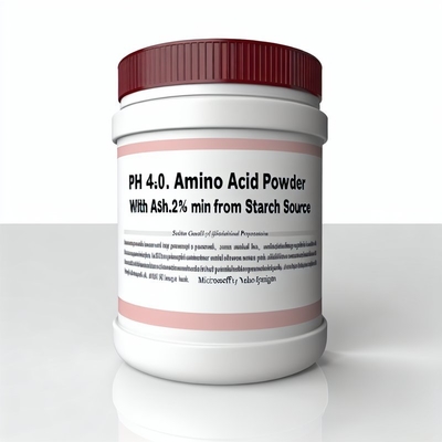 pH 4.0-6.0 Amino Acid Powder with Ash 0.2% Min. from Starch Source