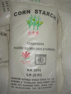 PH4.5 Food Grade Starch Powder Corn Starch Ingredients ISO Approved