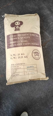 Fat Content 20-22% Dark Brown Cocoa Powder Alkalize