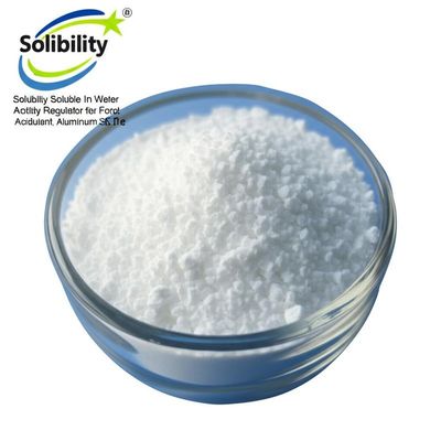 Solubility Soluble In Water Acidity Regulator for Food Acidulant Aluminum ≤0.2
